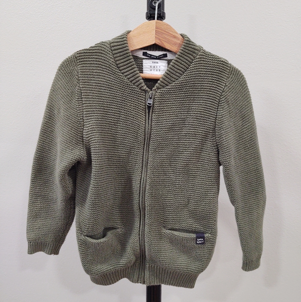 Zara Zip Up Sweater